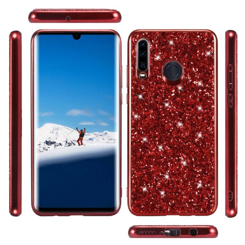 Hülle Für Huawei P30 Lite Funkelnder Strass-glamour