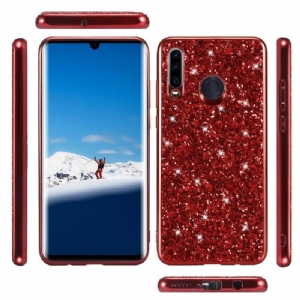 Hülle Für Huawei P30 Lite Funkelnder Strass-glamour