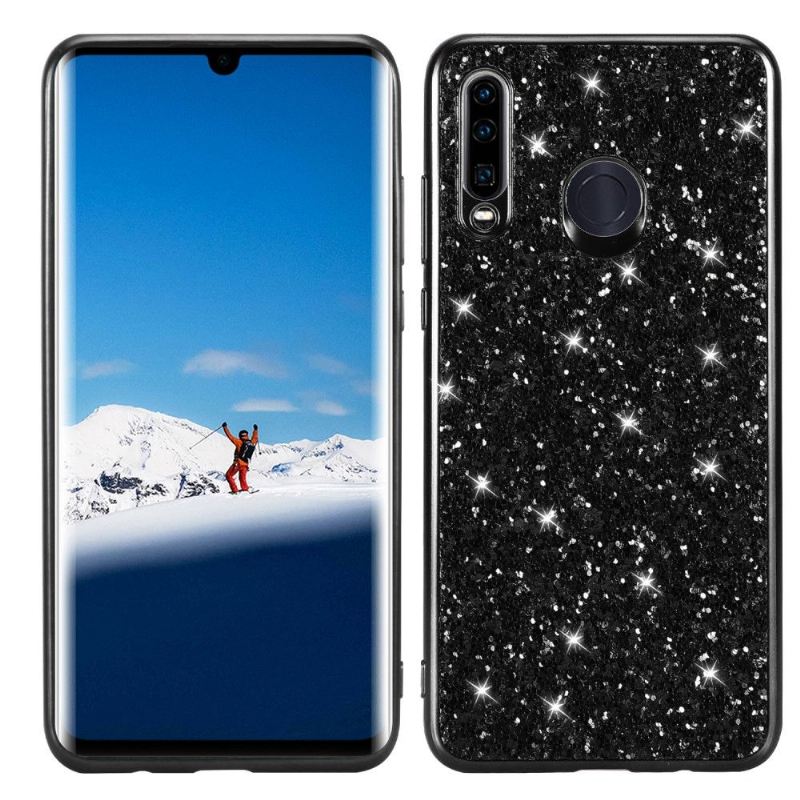 Hülle Für Huawei P30 Lite Funkelnder Strass-glamour