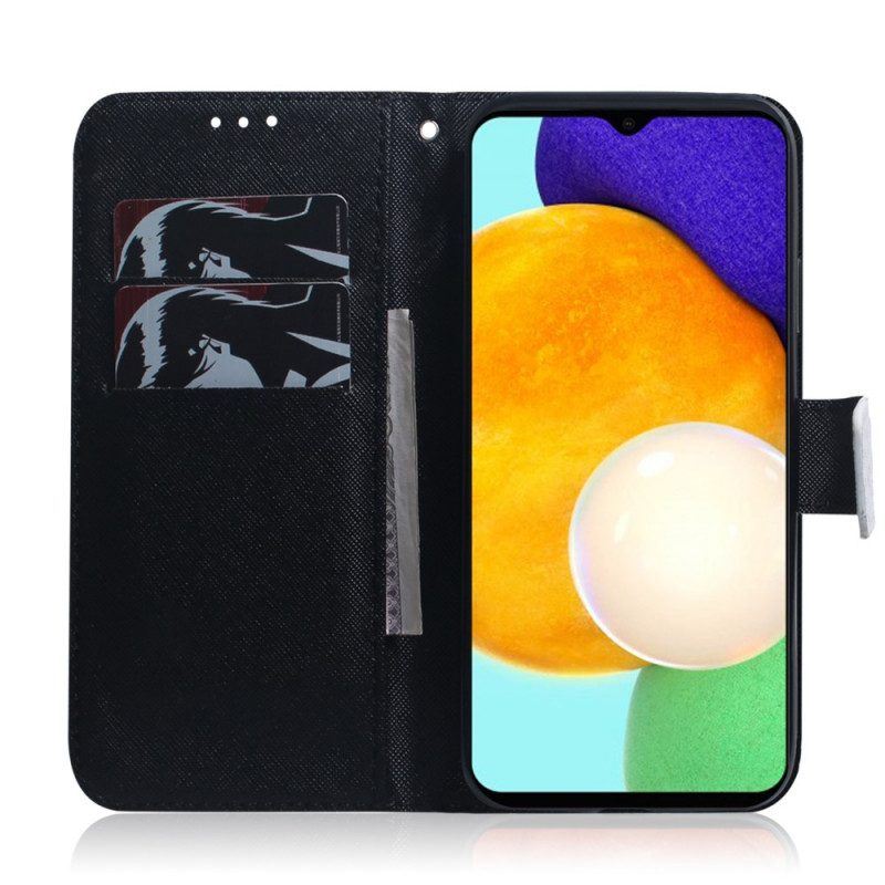 Flip Case Für Samsung Galaxy A13 5G / A04s Ernesto Der Wolf