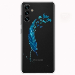 Handyhülle Für Samsung Galaxy A13 5G / A04s Schöne Feder