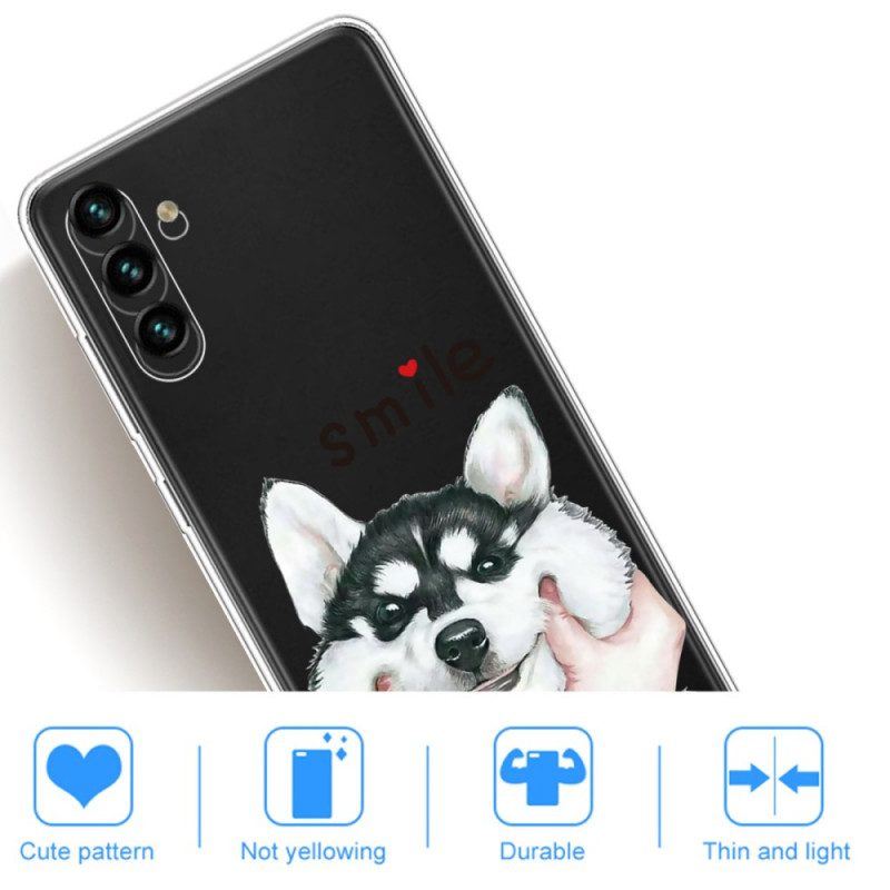 Hülle Für Samsung Galaxy A13 5G / A04s Lächle Hund