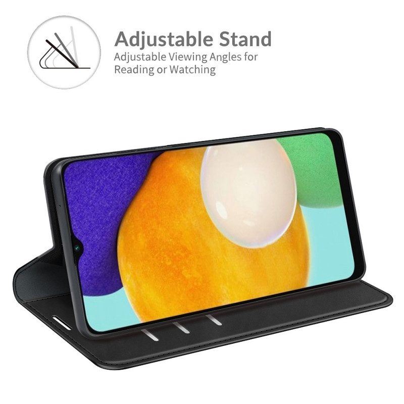 Schutzhülle Für Samsung Galaxy A13 5G / A04s Flip Case Stil: Lederdesign