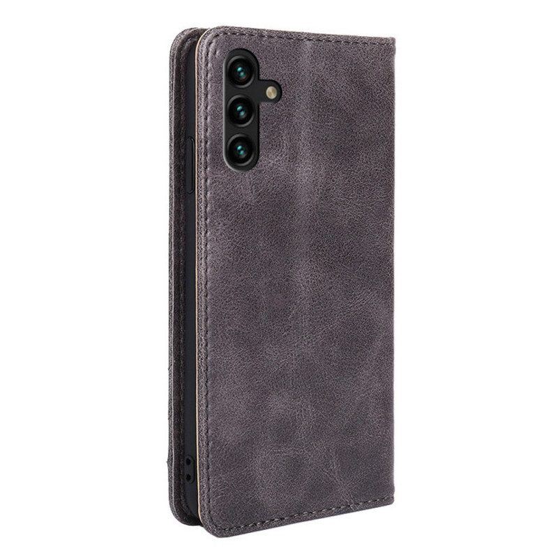 Schutzhülle Für Samsung Galaxy A13 5G / A04s Flip Case Stil Lederniete