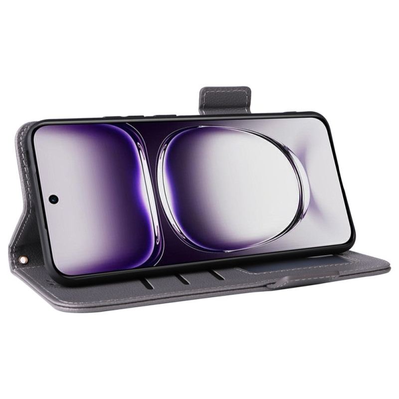 Lederhüllen Oppo Reno 12 5g Finesse Lederoptik Mit Riemen