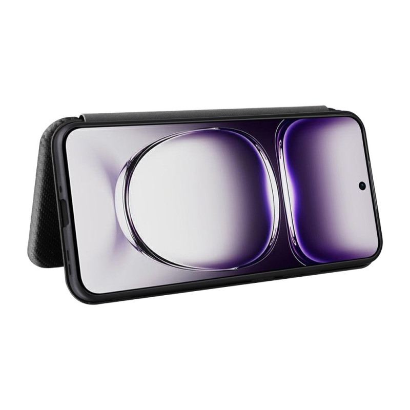 Lederhüllen Oppo Reno 12 5g Kohlefaser