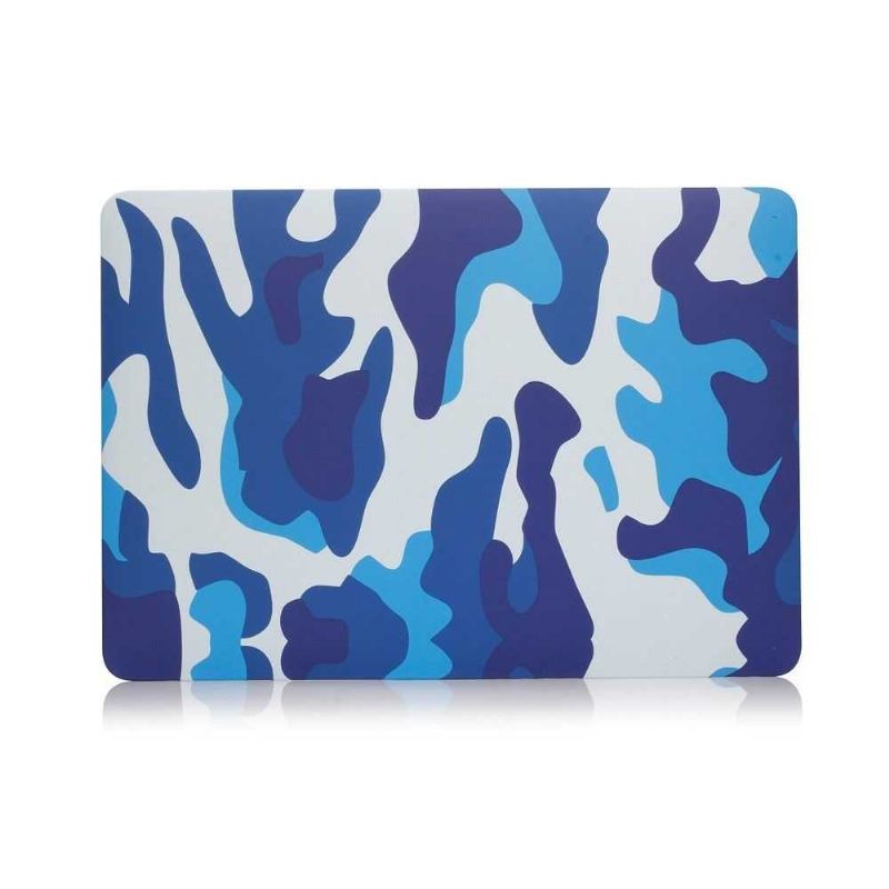 Macbook Pro 13 Hülle / Touch Bar Military Camouflage - Blau