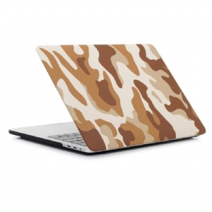 Macbook Pro 13 Hülle / Touch Bar Military Camouflage - Braun