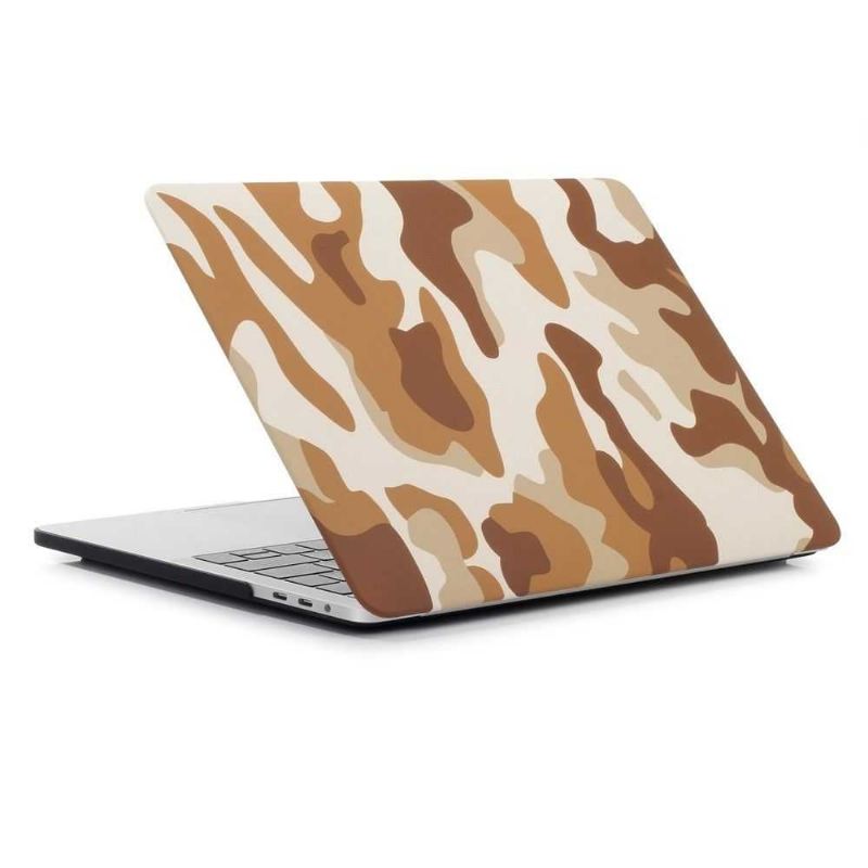 Macbook Pro 13 Hülle / Touch Bar Military Camouflage - Braun