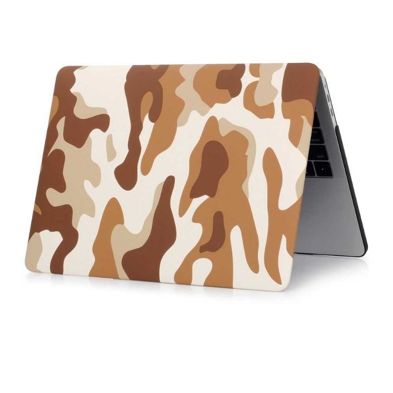 Macbook Pro 13 Hülle / Touch Bar Military Camouflage - Braun