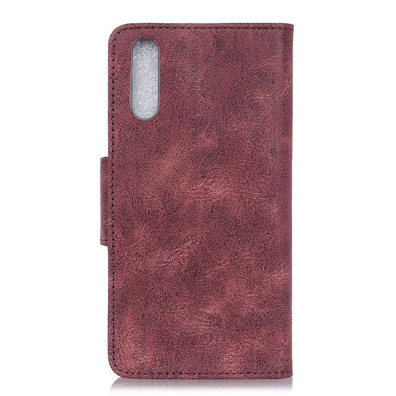 Flip Case Für Xiaomi Mi A3 Edouard In Vintage-kunstleder