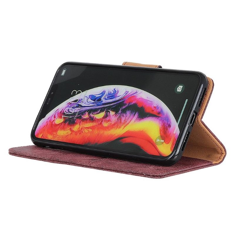 Flip Case Für Xiaomi Mi A3 Edouard In Vintage-kunstleder