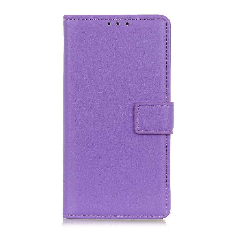 Flip Case Für Xiaomi Mi A3 Einfaches Kunstleder