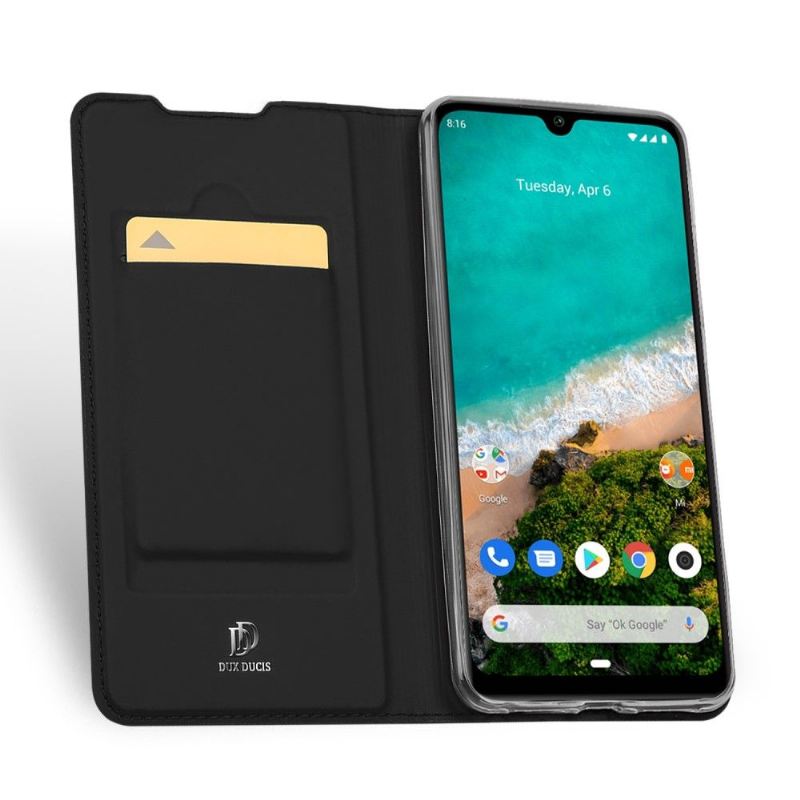 Flip Case Für Xiaomi Mi A3 Satinierte Beschichtung