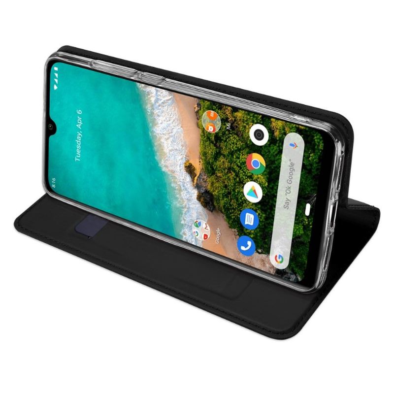 Flip Case Für Xiaomi Mi A3 Satinierte Beschichtung