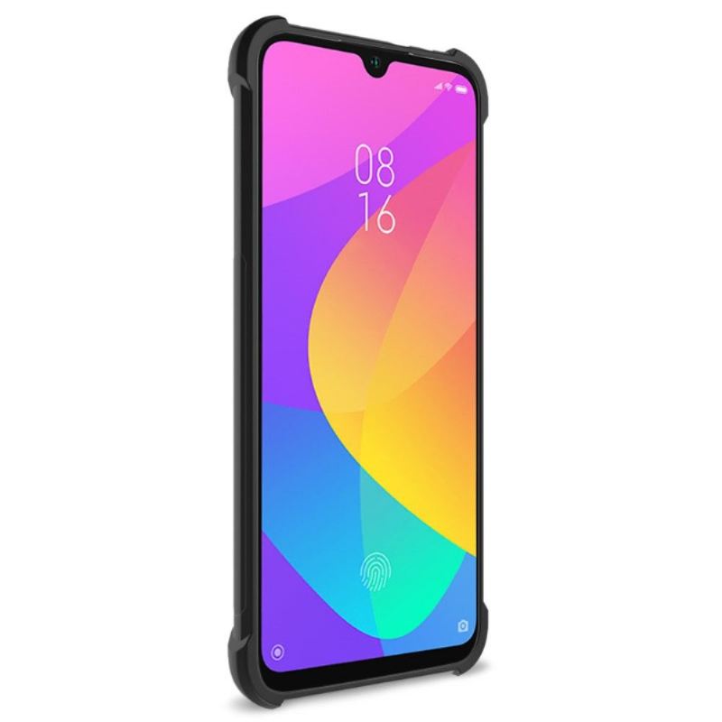 Hülle Für Xiaomi Mi A3 Klassenschutz – Metallic-schwarz