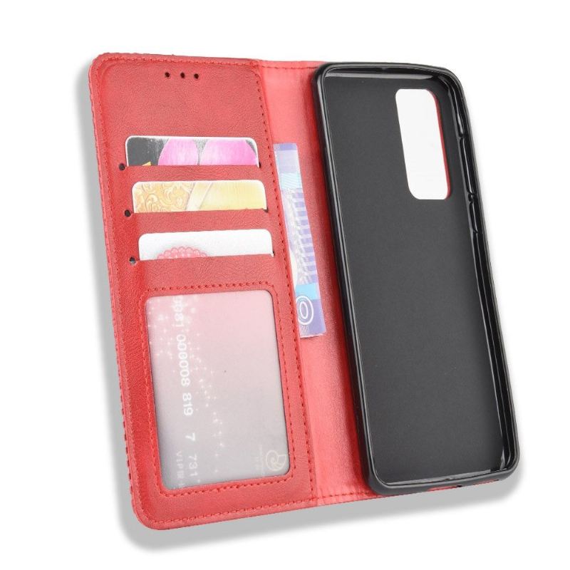 Case Für Huawei P40 Pro+ Leder Im Cirénius-stil