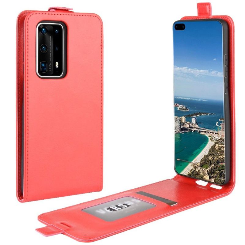 Flip Case Für Huawei P40 Pro+ Flip Case Vertikales Kunstleder