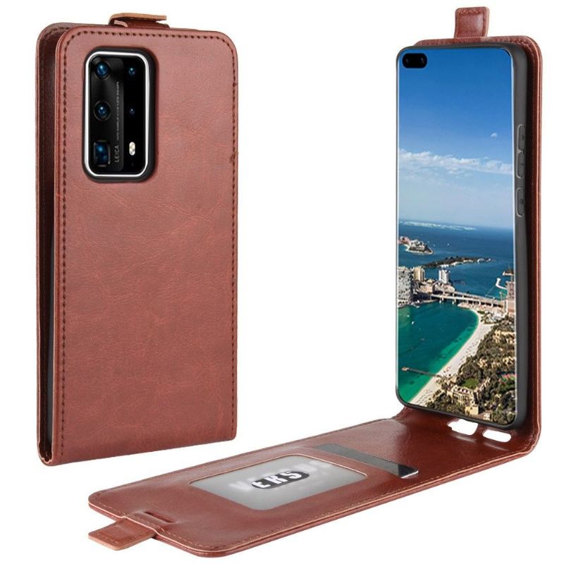 Flip Case Für Huawei P40 Pro+ Flip Case Vertikales Kunstleder