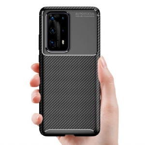 Handyhülle Für Huawei P40 Pro+ Karbon Edel