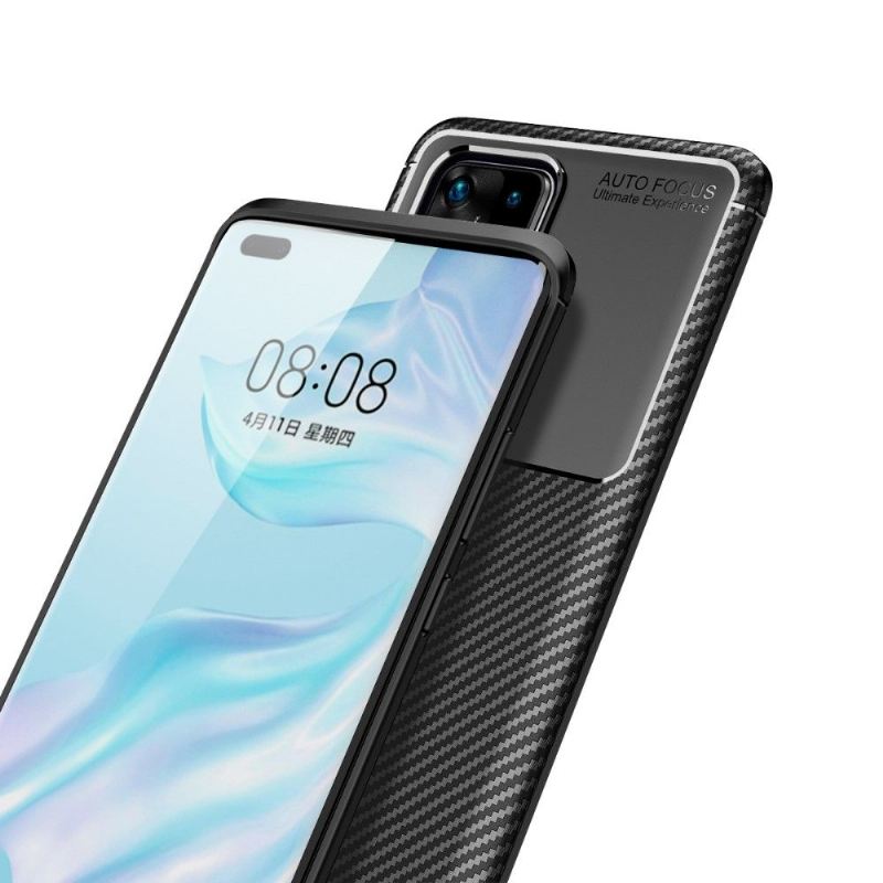 Handyhülle Für Huawei P40 Pro+ Karbon Edel