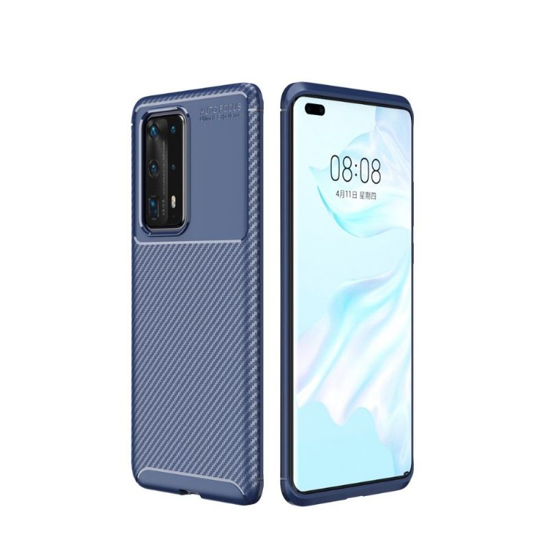 Handyhülle Für Huawei P40 Pro+ Karbon Edel