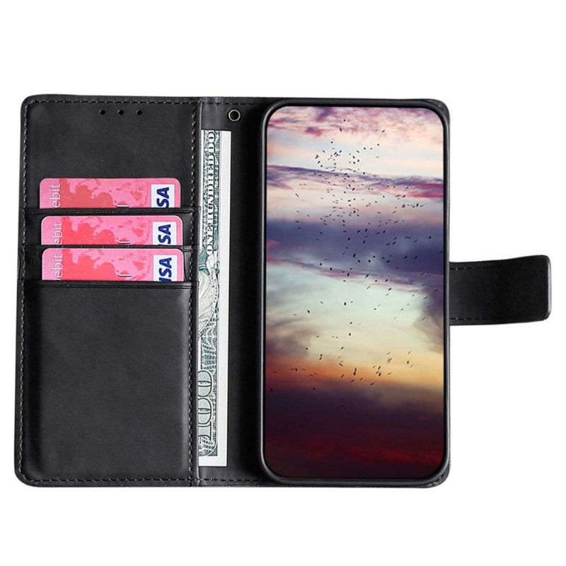 Flip Case Für Xiaomi 12 Pro Ana Krokodillederimitat