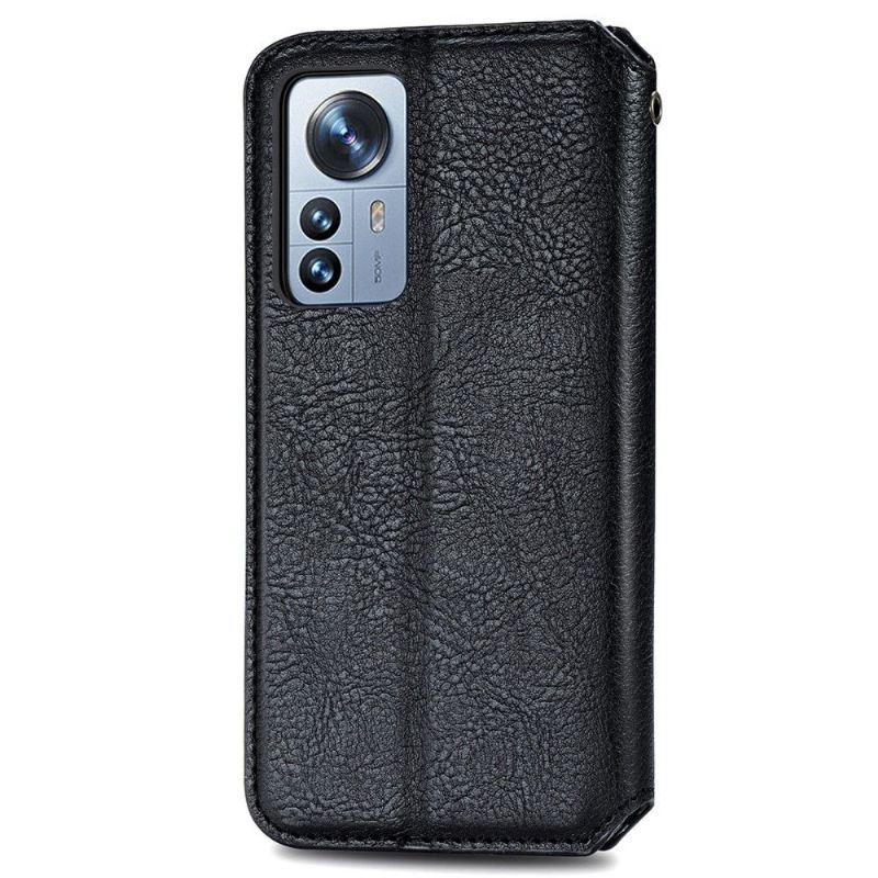 Flip Case Für Xiaomi 12 Pro Kartenhalter Im Kub-design