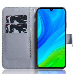 Flip Case Für Xiaomi 12 Pro Weiße Blumen