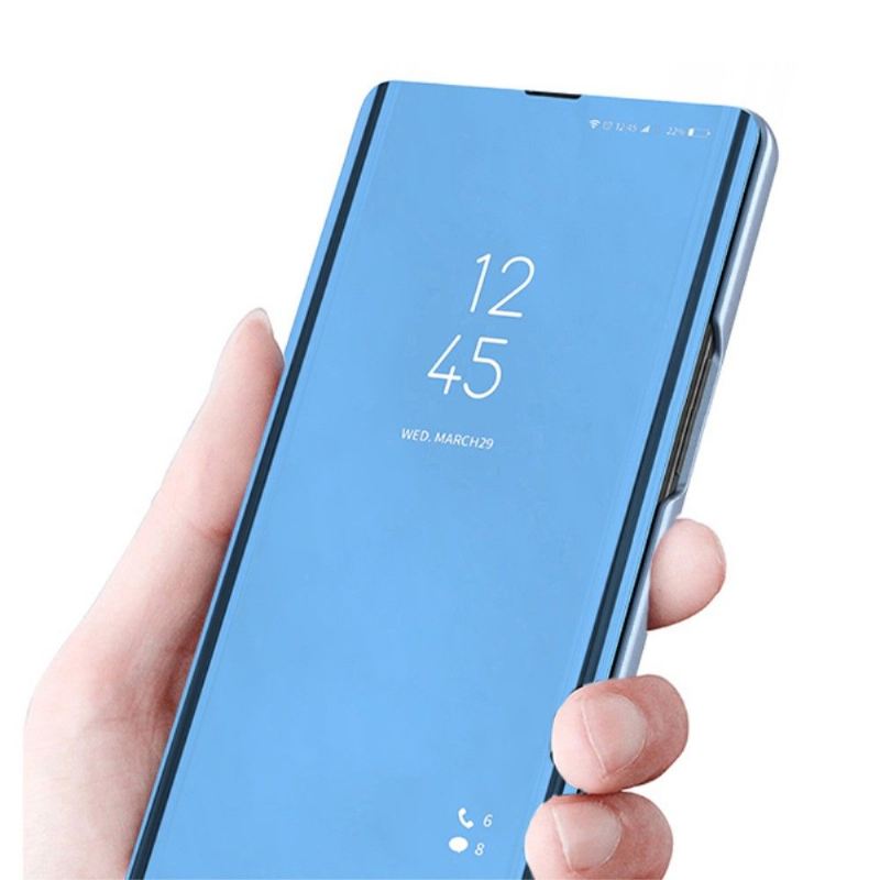 Hülle Für Xiaomi 12 Pro Flip Case Spiegeleffekt