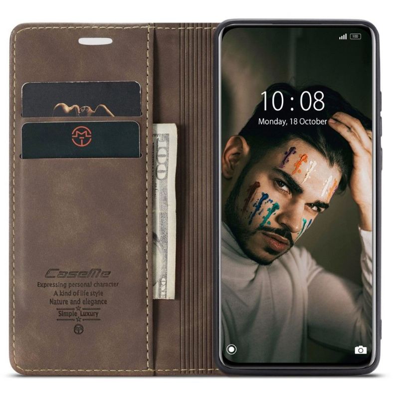 Lederhüllen Für Xiaomi 12 Pro Anti-Sturz Kunstleder Serie 013