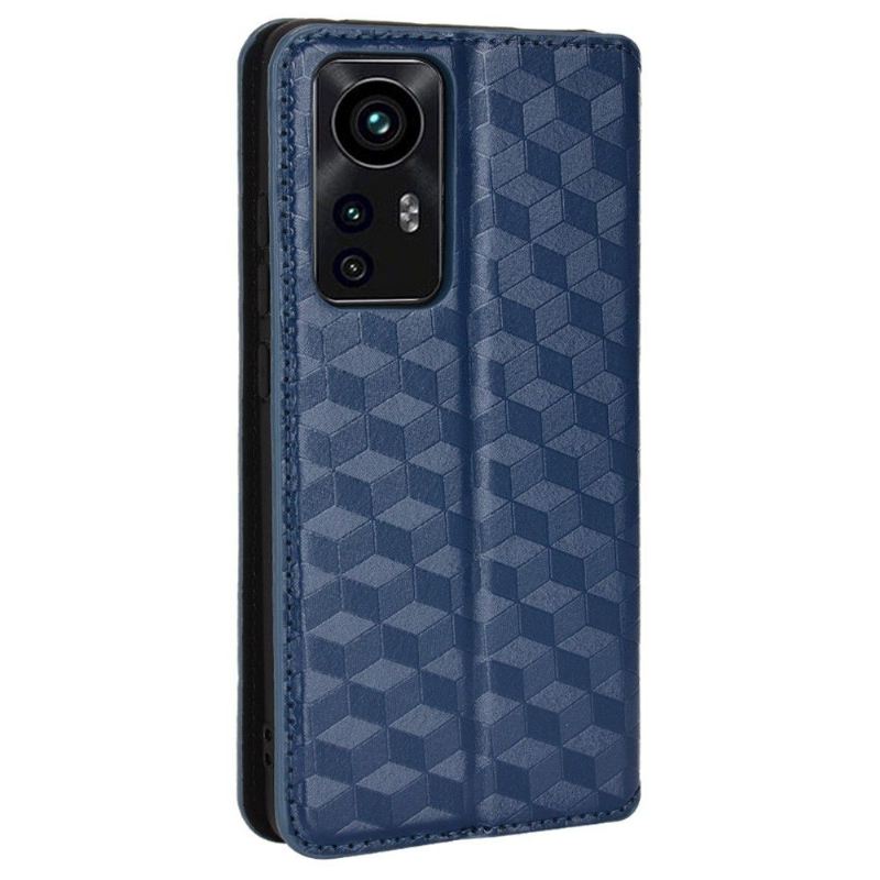 Lederhüllen Für Xiaomi 12 Pro Flip Case Designgeometrie