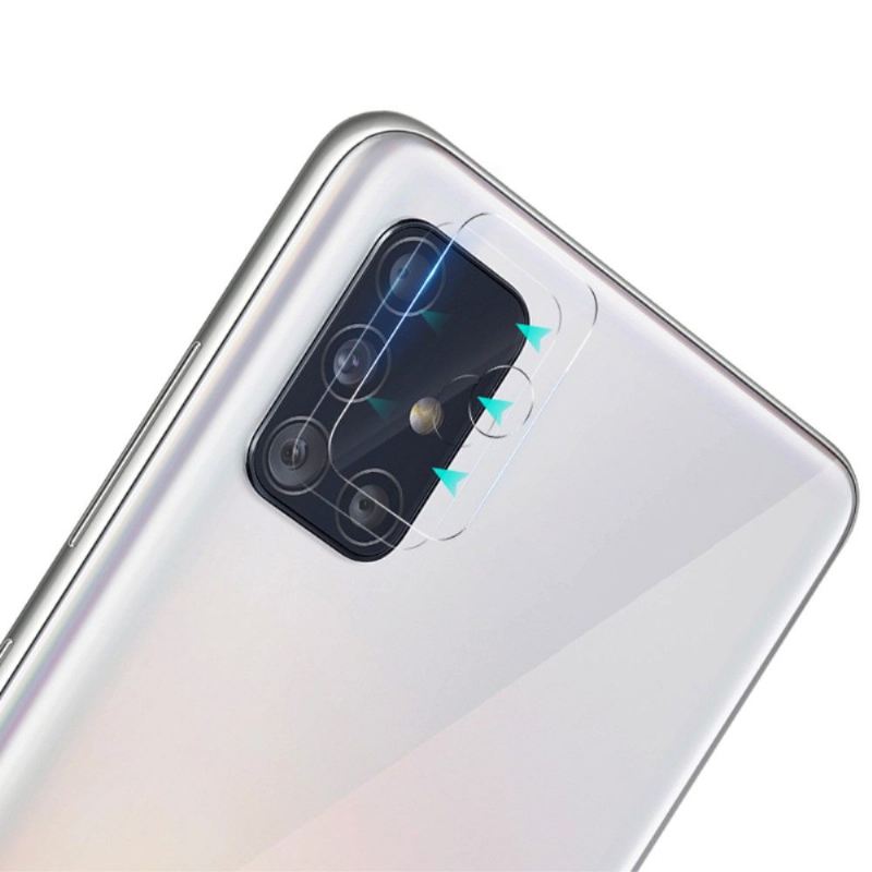 2 Gehärtetes Glas Für Samsung Galaxy A51 Objektiv