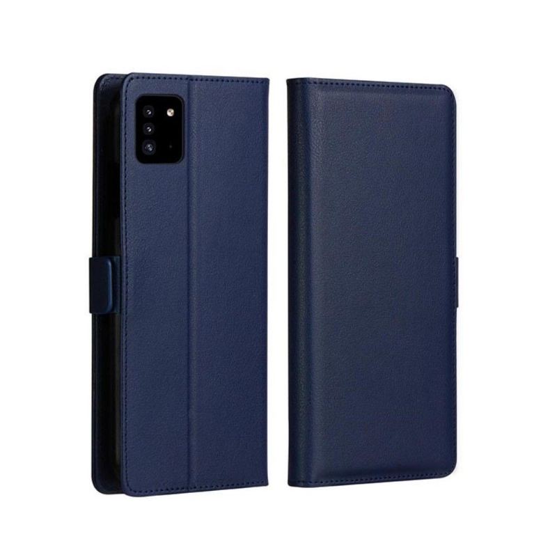 Flip Case Für Samsung Galaxy A51 Milo-serie Kunstleder