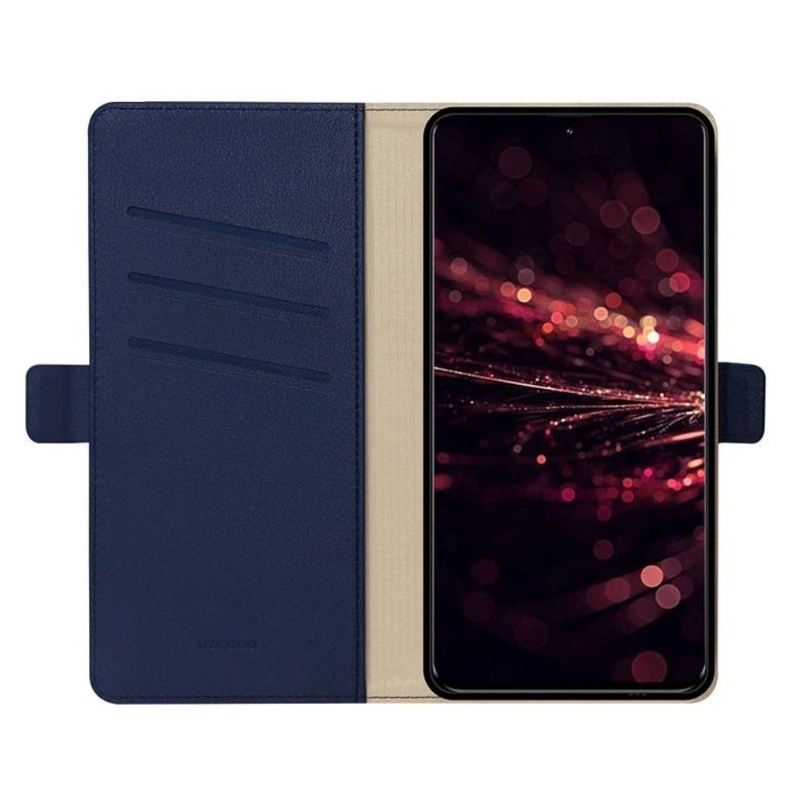 Flip Case Für Samsung Galaxy A51 Milo-serie Kunstleder