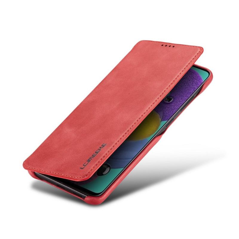 Hülle Für Samsung Galaxy A51 Flip Case Lc.imeeke Kunstleder