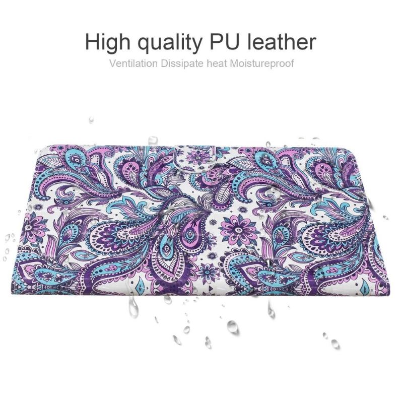 Flip Case Für Samsung Galaxy Tab S6 Paisley-blume