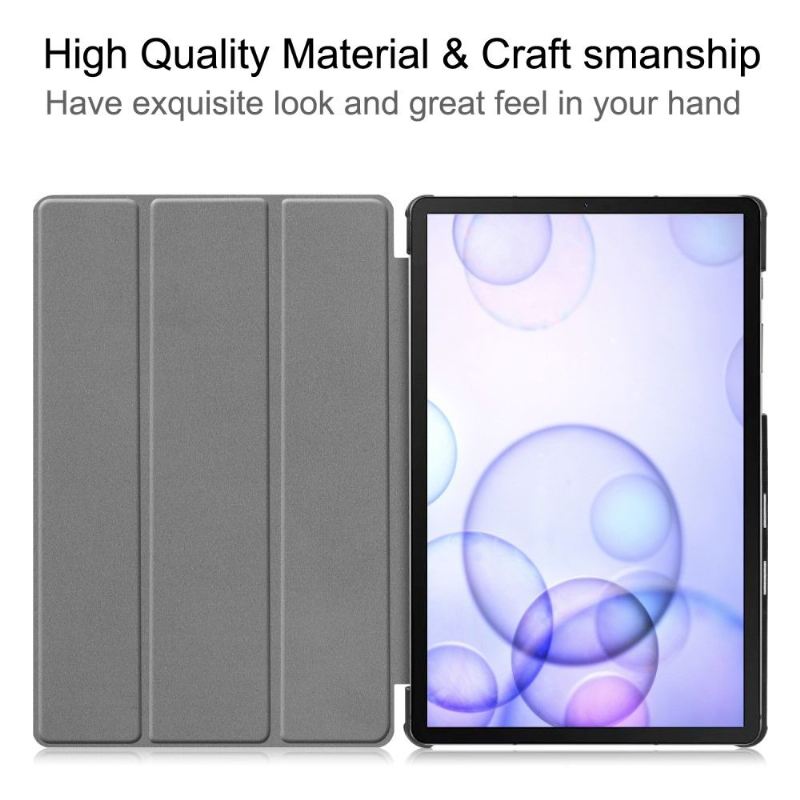 Hülle Für Samsung Galaxy Tab S6 Flip Case Eleganter Retro-eiffelturm