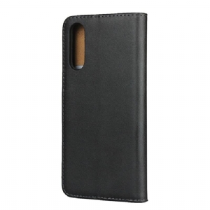 Case Für Sony Xperia 10 II Geldbörse Flip Case - Schwarz