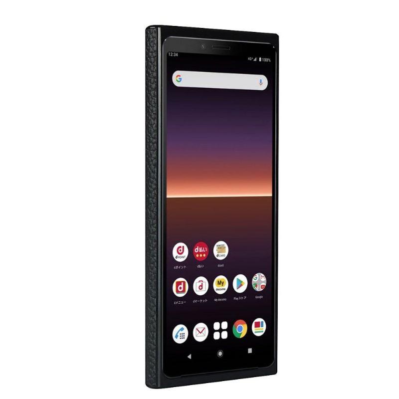 Hülle Für Sony Xperia 10 II Lederoptik Mit Riemen