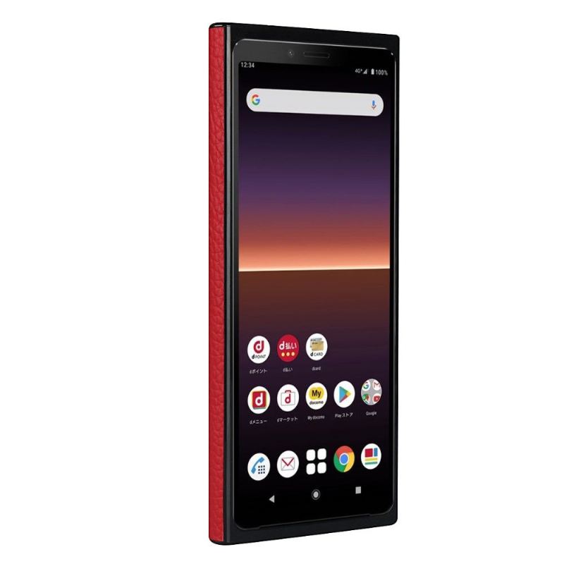 Hülle Für Sony Xperia 10 II Lederoptik Mit Riemen